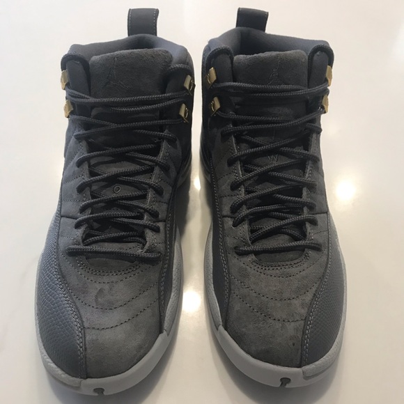 Mens Jordan 12 Retro Dark Grey Size 8 - Picture 2 of 8